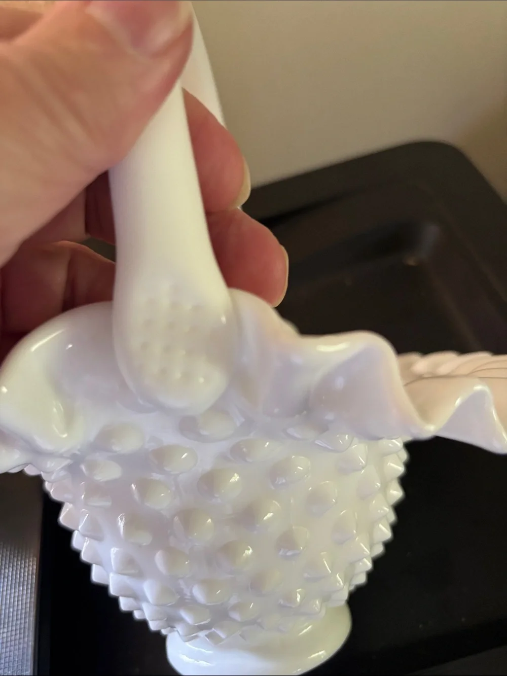 Fenton white hobnail bundle
